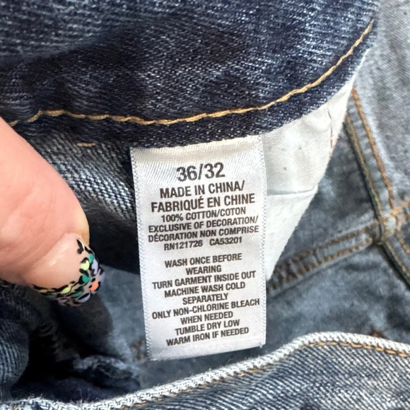 Aeropostale Mens JORTS Distressed Jean Shorts Jimmy Fallon - Picture 3 of 10